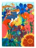 Le champs de fleurs reproduction