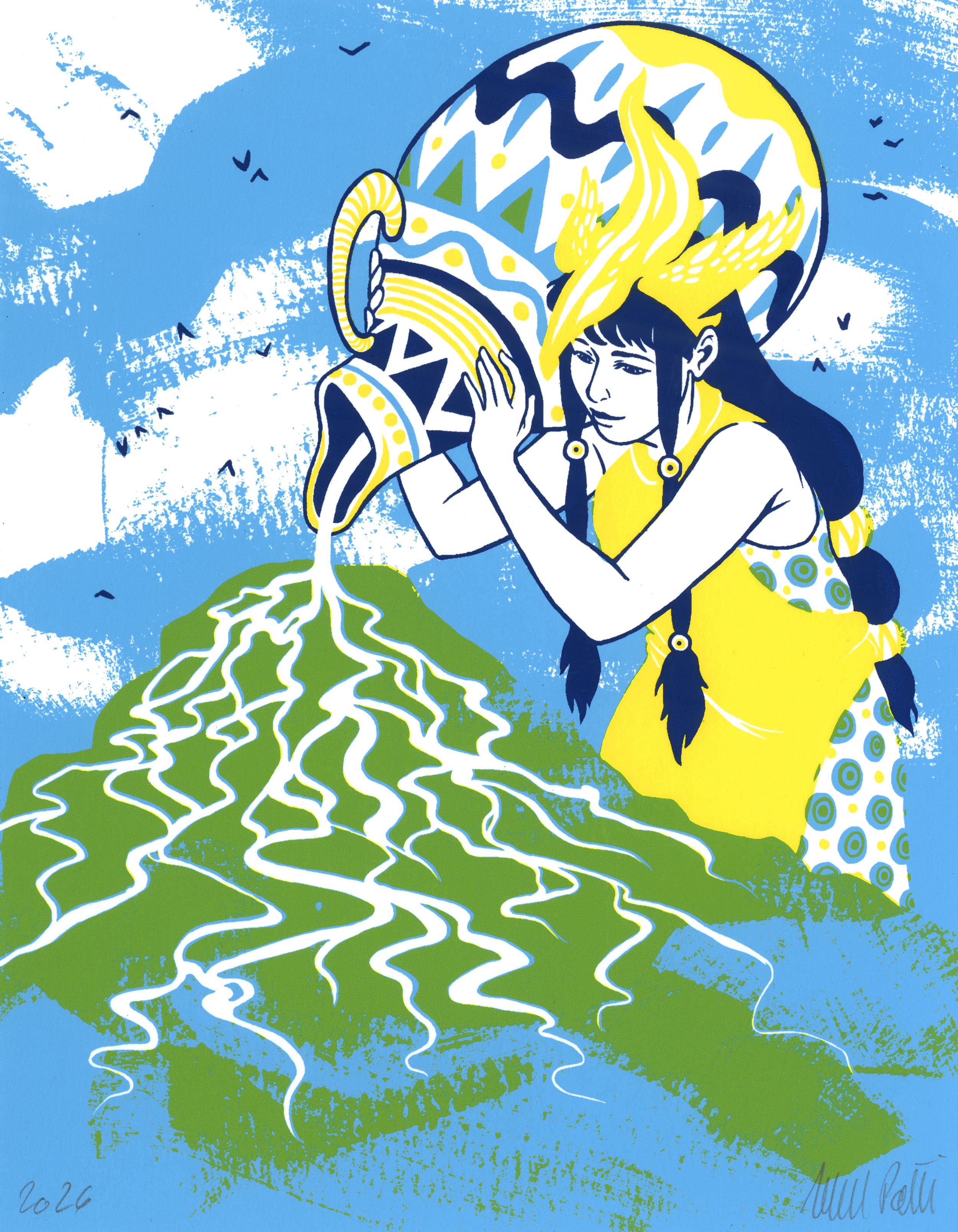 Le vase et la montagne